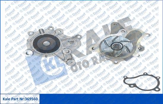 KALE 369560 Devirdaim Hyundai I30 - Elantra Iii - Tucson 06>12 - Kia Ceed - Sportage 05>10 2.0/2.2crdi